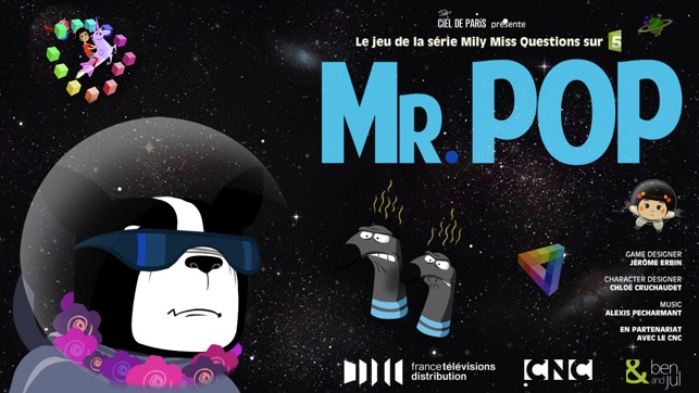 Mr Pop - le jeu de Mily Miss Questions s