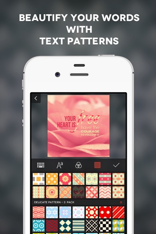 InstaPoster - Cool text, Beautiful background, and your poster is ready! screenshot 4