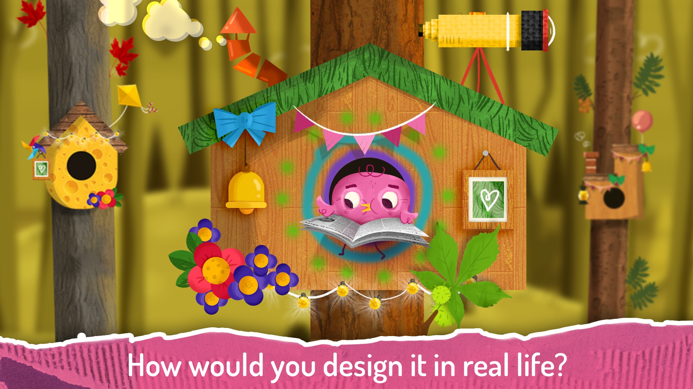 Screenshot do app Duckie Deck Bird Houses