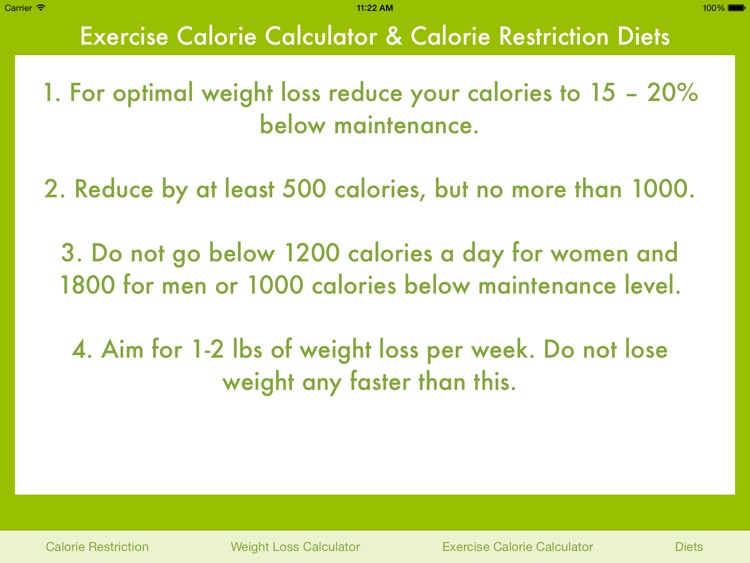 Exercise Calories Calculator screenshot-3