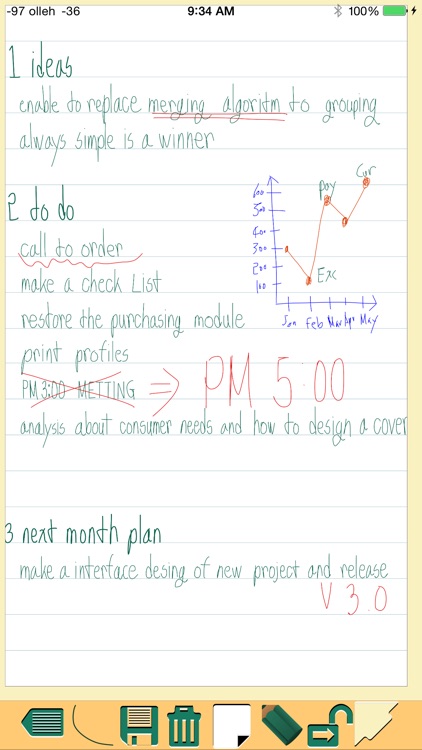 Handwriting notepad Pro - write notes notebook, draw memos note