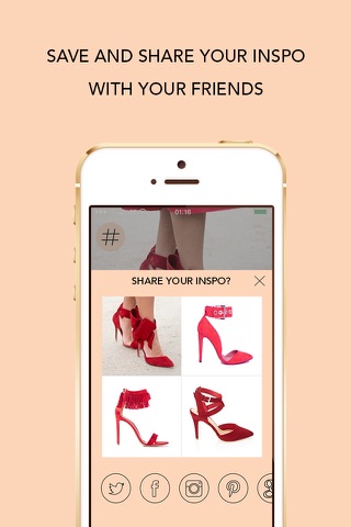 INSPO - The Style Search App. Create fashion trends with your selfie or streetstyle pics, share or shop the look screenshot 4