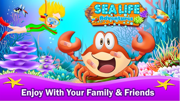 Sea Life Adventure – Underwater Ocean Doctor Surgery Treatment Kids Game