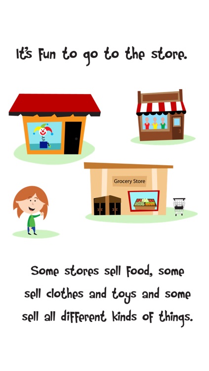 Going Shopping Social Story About Good Store Behavior For Children screenshot-2