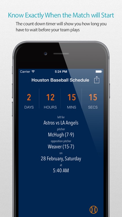 Houston Baseball Schedule Pro — News, live commentary, standings and more for your team!