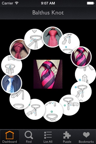 How to tie a tie Guide screenshot 4