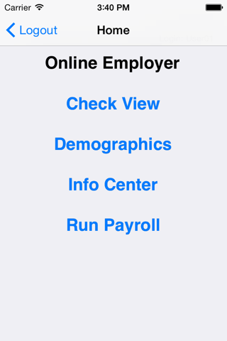 Online Employer Mobile screenshot 2