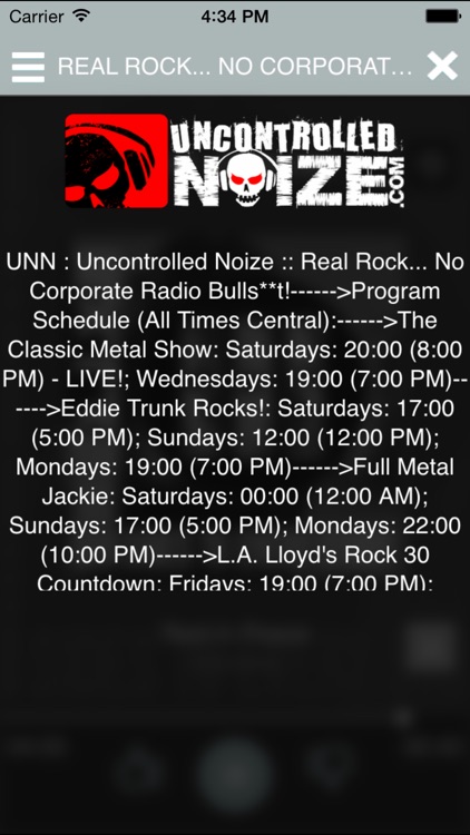 Uncontrolled Noize