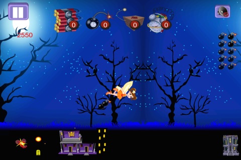 A Flying Fairy Princess Bomber - Dark Witches House Invasion screenshot 4