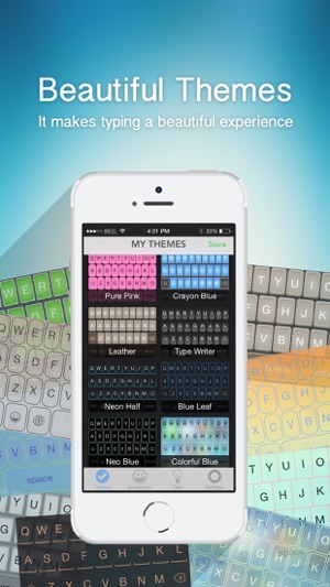 OneKeyboard - colorful and fast custom autocomplete keyboard(圖2)-速報App