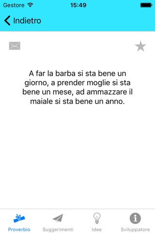 Proverbio del giorno screenshot 3