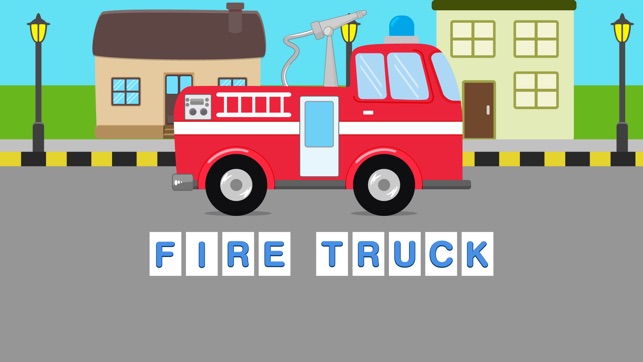 First Words Trucks and Things That Go - Educational Alphabet(圖2)-速報App