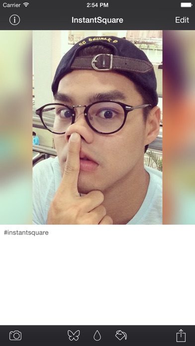 InstaSquare - Fit Entire Photo for Instagram Screenshot 1