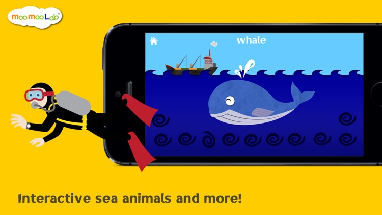 Marine Animals - Puzzle, Coloring and Underwater Animal Games for Toddler and Preschool Children