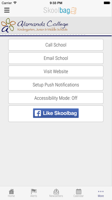 How to cancel & delete Alamanda K9 College - Skoolbag from iphone & ipad 4