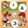 123 Count-ing Kids Game & Learn-ing Number-s with Baseball Stars