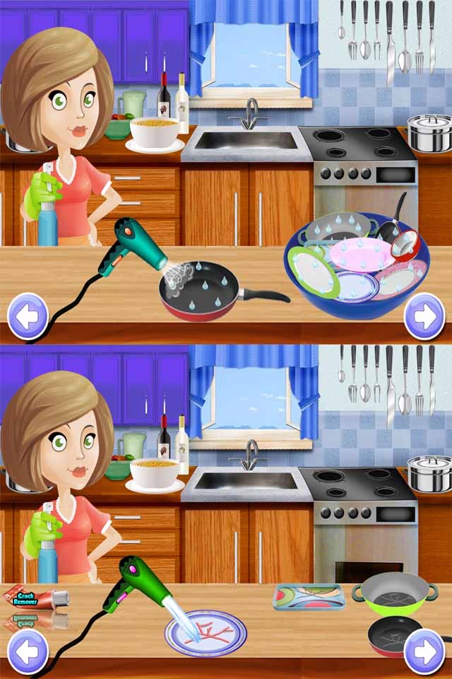 Kids Dish Washing & Cleaning - Play Free Kitchen Game screenshot 3