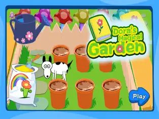 Immagine dello schermo 1 Flores plantación jardín juegos gratis de Dora para niños y niño preescolar iphone