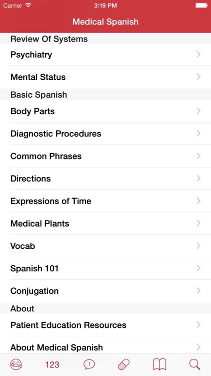 Medical Spanish: Healthcare Phrasebook with Audio screenshot-3