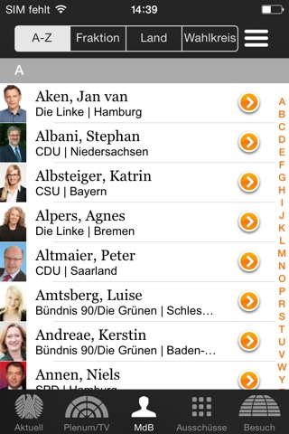 Deutscher Bundestag screenshot 4