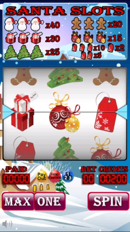 Santa Slots - Free Christmas Themed Vegas Style Slots!