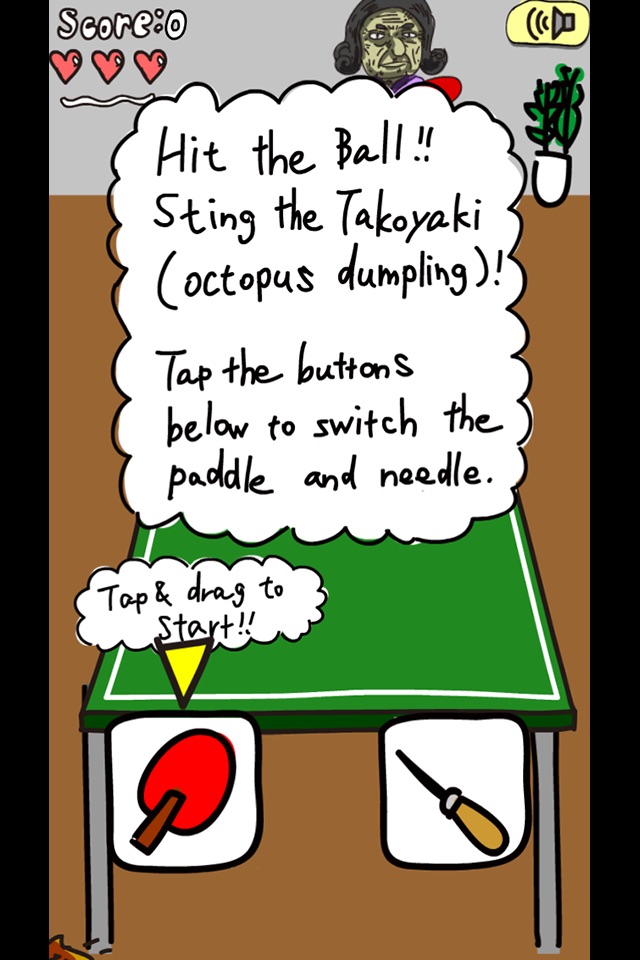 Takoyaki Ping Pong screenshot 2