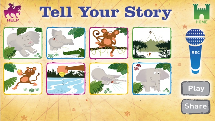 The Traditional Storyteller - How the Elephant Got His Trunk screenshot-4