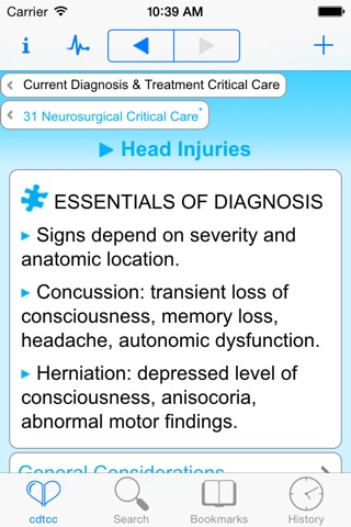 CURRENT Diagnosis and Treatment Critical Care, ... screenshot 2
