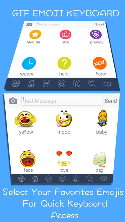 GIF Emoji Keyboard -  New 5000 + Animated 3D Emoticons Keyboard for iOS 8 & iOS 7 FREE