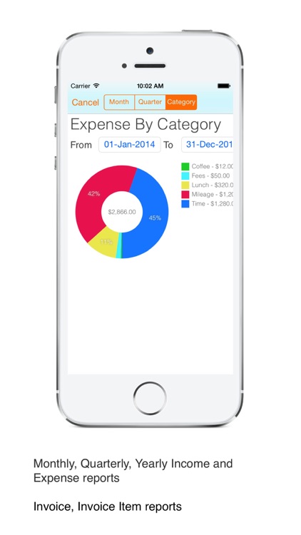 Business Expense Tracker Pro : for time, mileage invoice screenshot-4