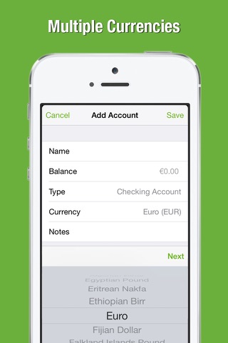 Balance — The Simple Checkbook Register screenshot 4