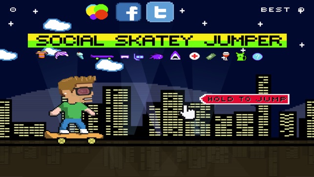 Social Skatey Jumper(圖1)-速報App