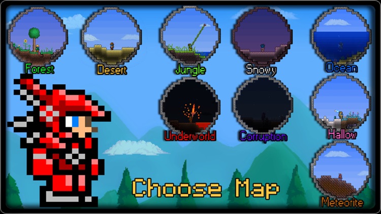 terraria maps ios