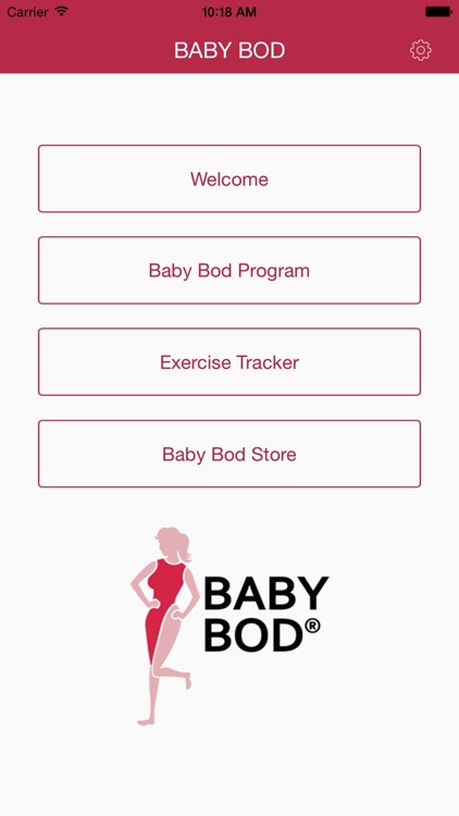 Baby Bod Exercise Tracker