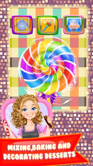 Mommy's Candy Maker Games - Make Cotton Candy & Food Dessert(圖3)-速報App