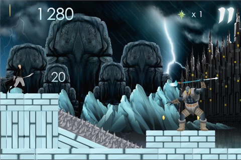 Warriors Battle Run of the Frozen Temple - Kingdom Clash Empires of Fire & Ice Wars screenshot 2