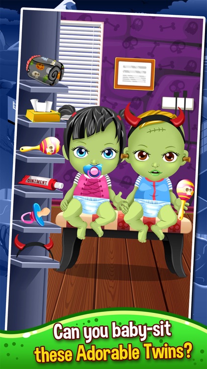 Monster Mommy's Newborn Pet Doctor - my new born baby salon & mom adventure game for kids