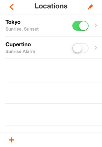 Sunrise Sunset Alarm screenshot 2