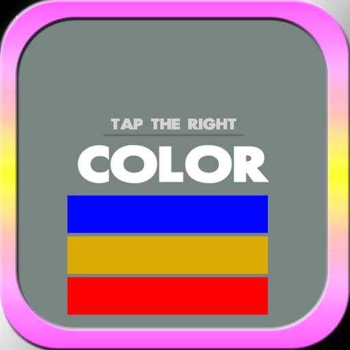Tap The Right Color Fun Icon