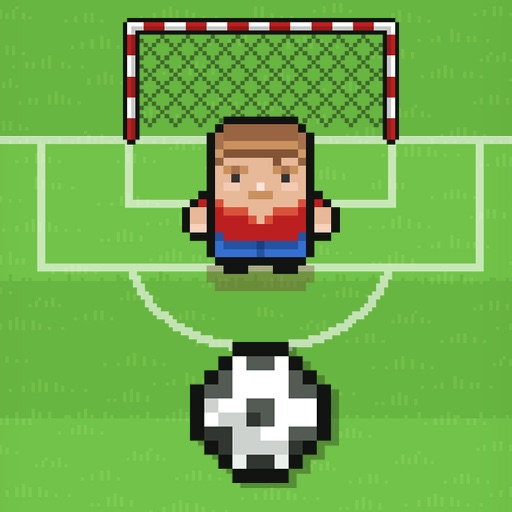 Big football superstar (Impossible Challenge Blocky Racing Pixel Soccer Games)