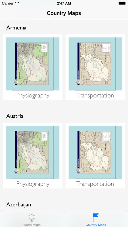 World Maps — The Whole World Atlas Offline