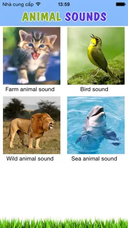 Game screenshot Best animal sound for kids mod apk