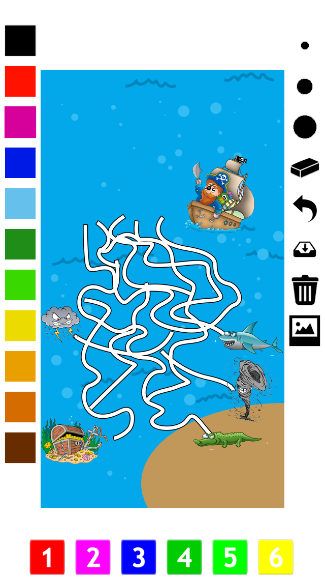 アクティブ！塗り絵の本 迷路と迷路を持つ子どものための動物の学習ゲームのおすすめ画像5
