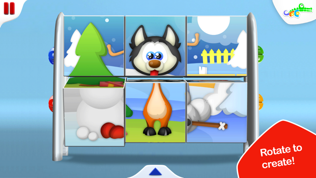 ‎Kids' First Cube Puzzle Screenshot