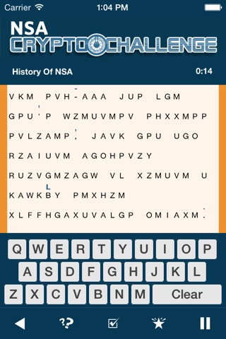 NSA CryptoChallenge screenshot 3