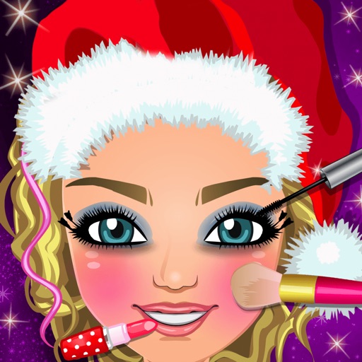 Girls Christmas Makeover Mania Icon