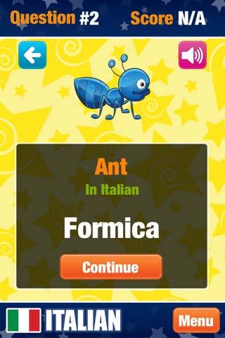 Learn Italian Game screenshot 3