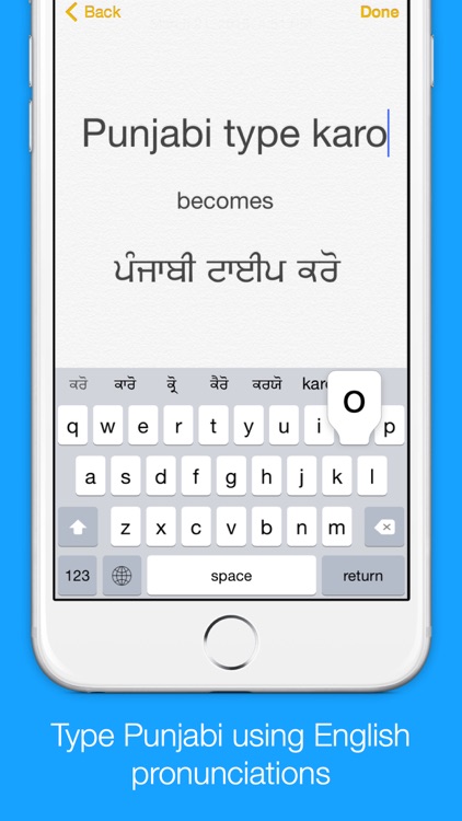 Punjabi Transliteration Keyboard by KeyNounce