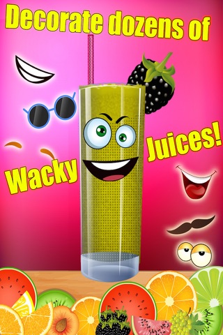 Healthy Juice Maker - Juicy Vegetable Smoothie with Orange, Apple, Carrot, Straw-Berry & Cream-y Fruit screenshot 3