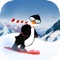 Penguin Ski - frozen penguin